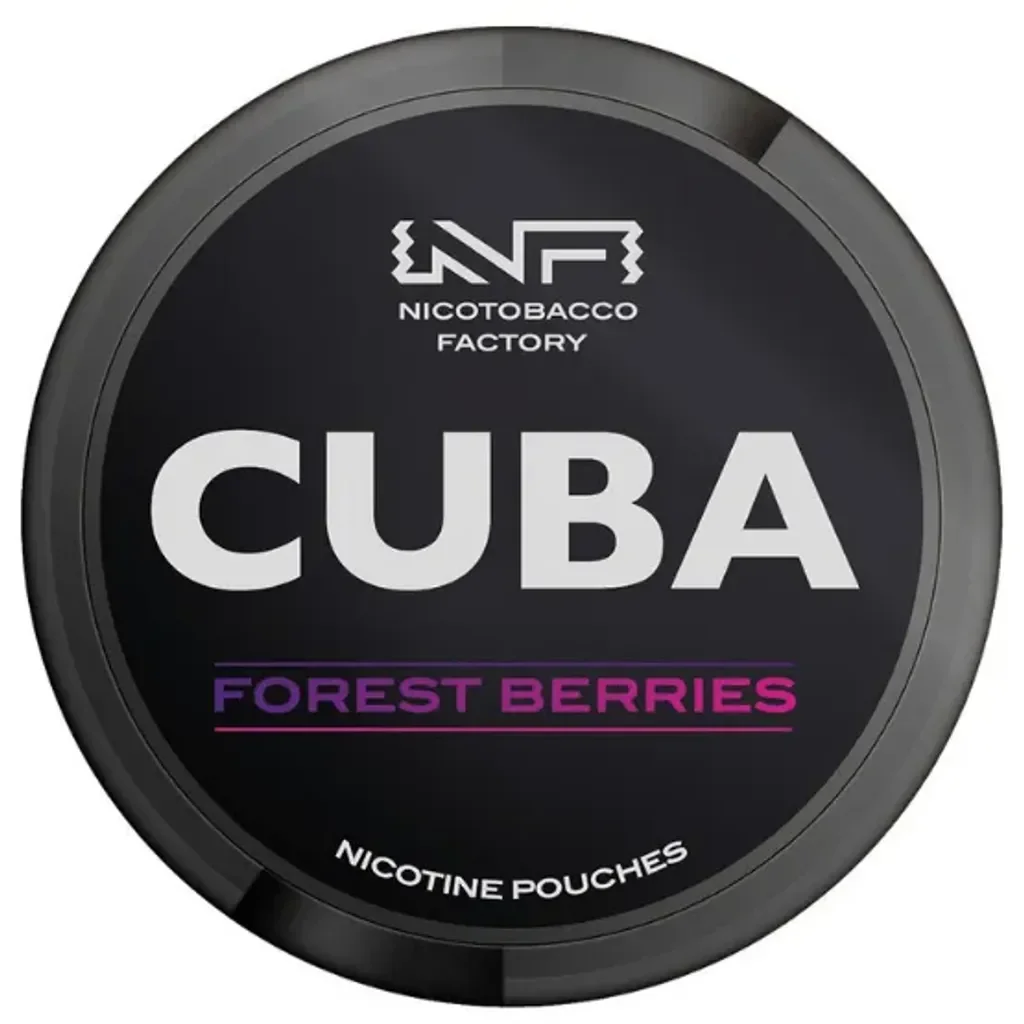 Cuba Black Line Forest Berries - Pods and Pouches UK