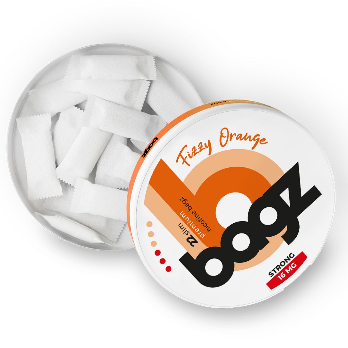 Bagz Fizzy Orange 16mg - Pods and Pouches UK