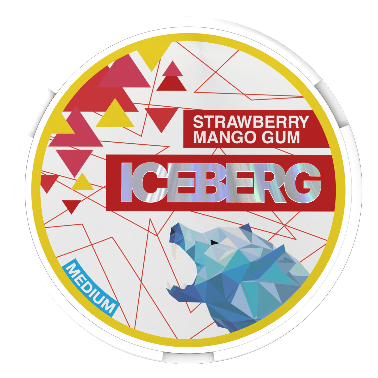 Iceberg medium strawberry mango gum